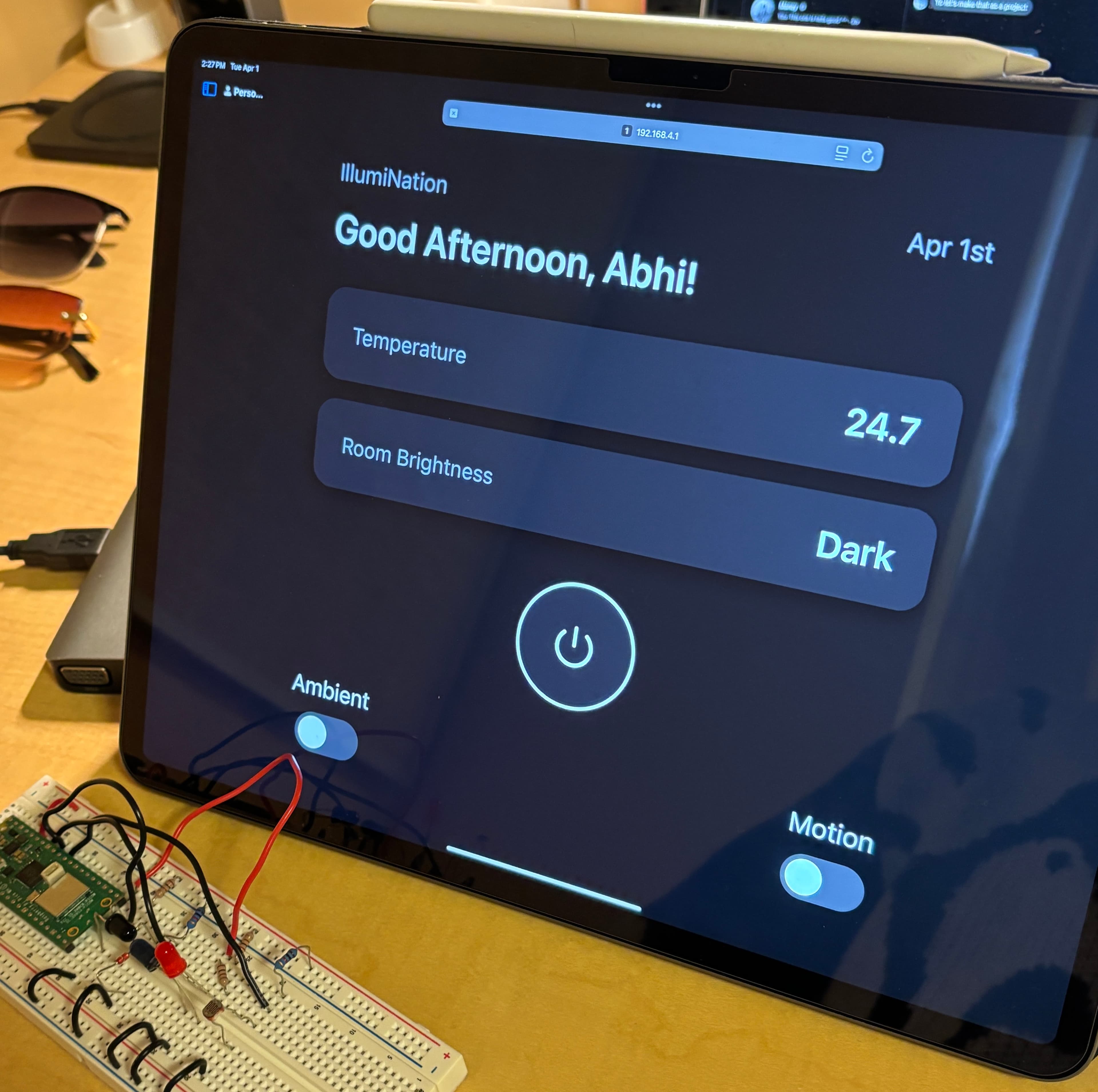 Hospital Smart System prototype